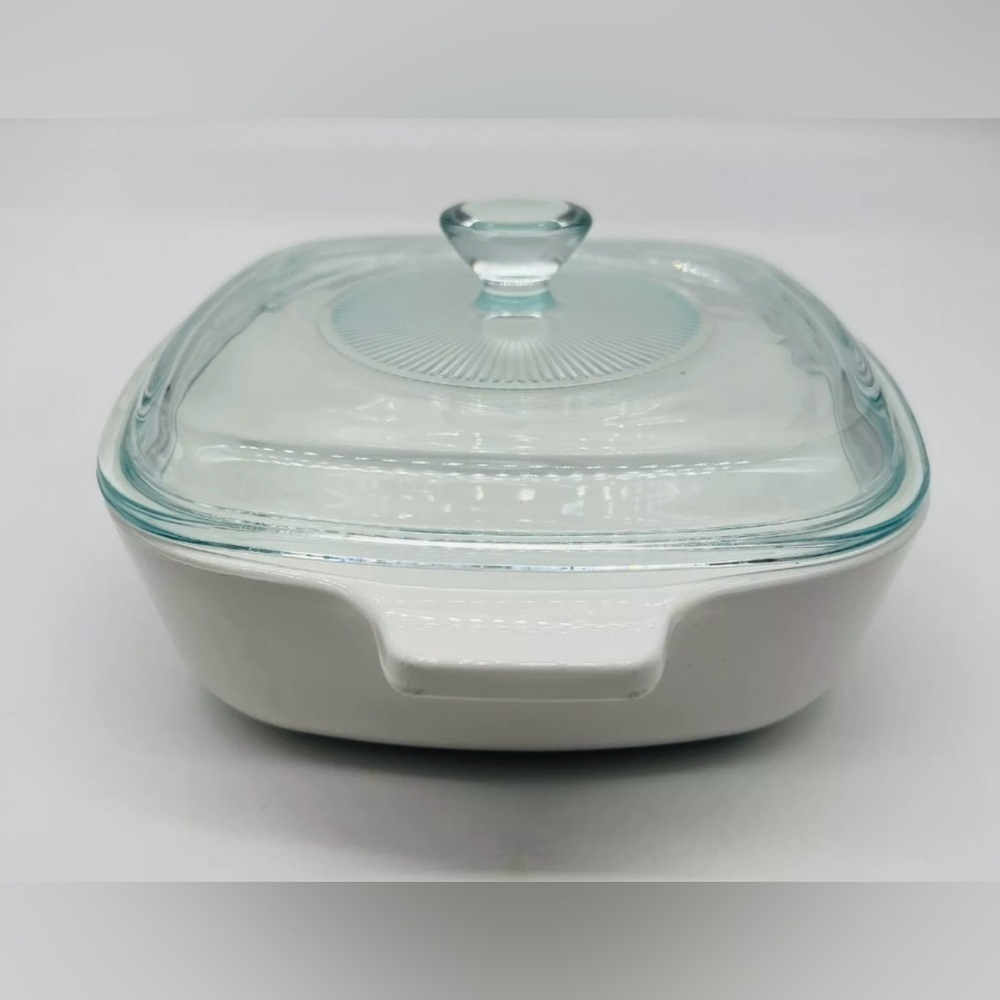 RARE 1 Quart Corning Ware P-1-B - Ribbed 37 Pyrex A 7C A Lid EXCELLENT CONDITION - Picture 7 of 15